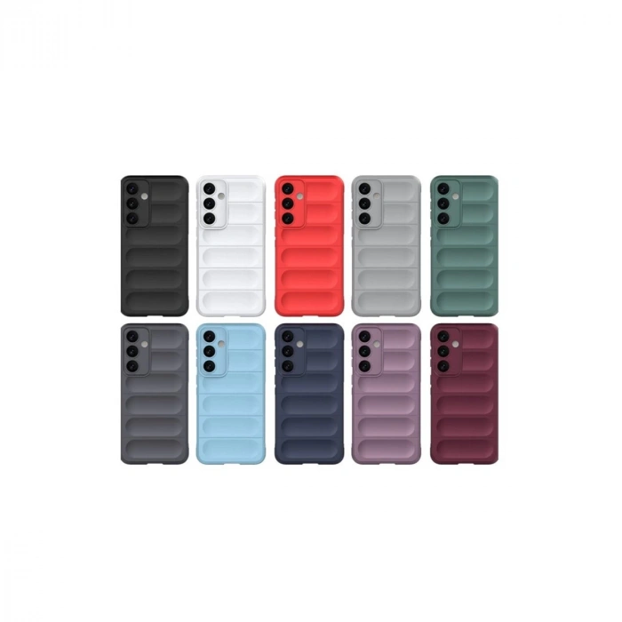 Samsung Galaxy S24 Fe Kılıf Optimum Silikon - Kırmızı