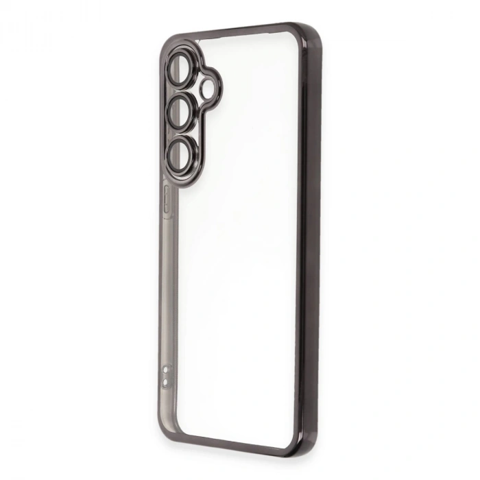 Samsung Galaxy S24 Fe Kılıf Razer Lensli Silikon - Siyah