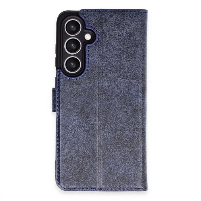 Samsung Galaxy S24 Fe Kılıf Trend S Plus Kapaklı Kılıf - Lacivert