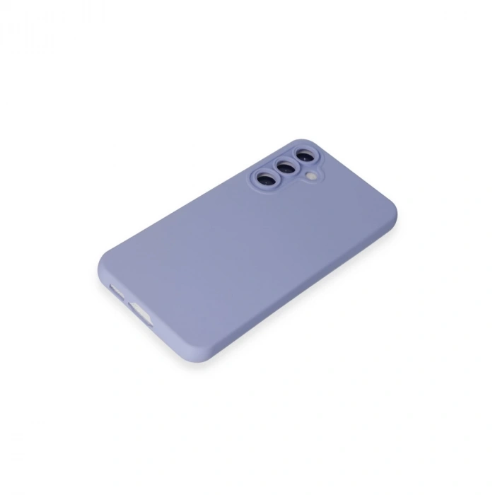 Samsung Galaxy S24 Kılıf Nano İçi Kadife Silikon - Lila