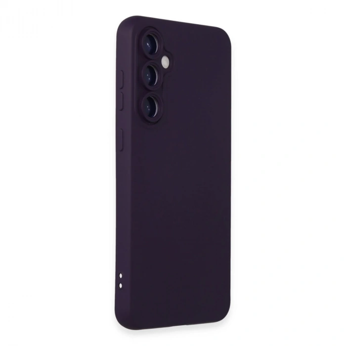 Samsung Galaxy S24 Kılıf Nano İçi Kadife Silikon - Mor