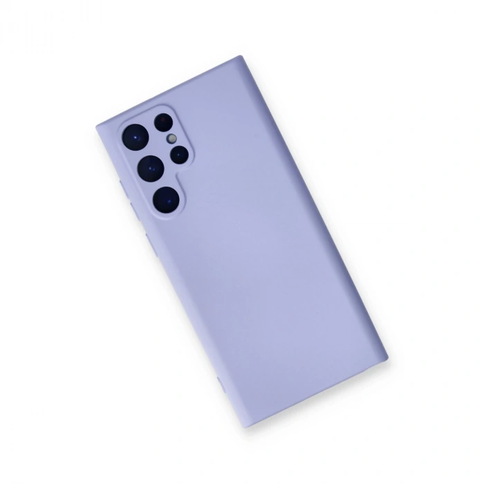 Samsung Galaxy S24 Ultra Kılıf Nano İçi Kadife Silikon - Lila