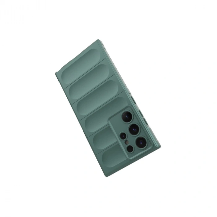 Samsung Galaxy S24 Ultra Kılıf Optimum Silikon - Koyu Yeşil