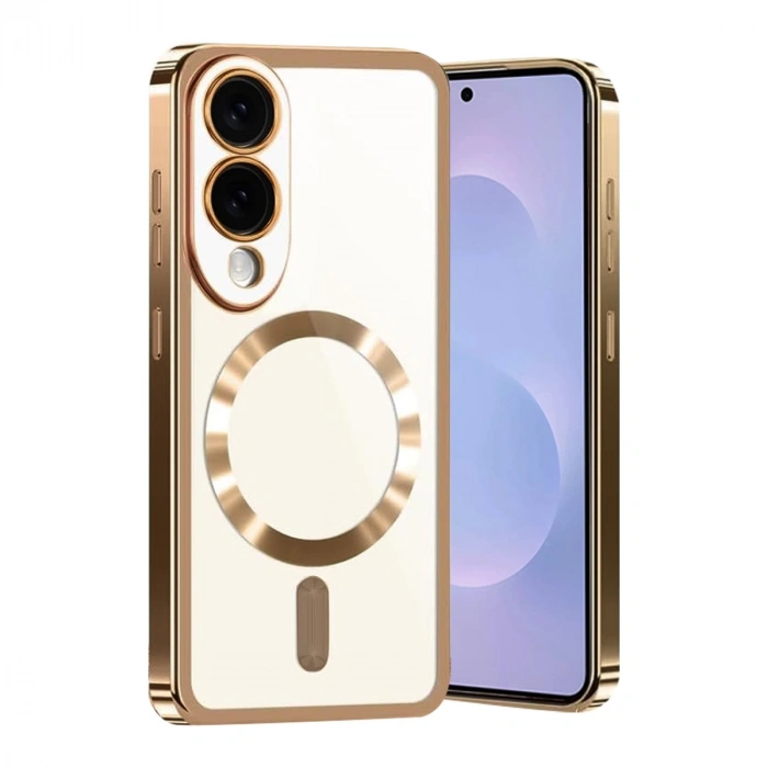 Samsung Galaxy S25 Edge Kross Magneticsafe Kapak - Çöl Titanyum