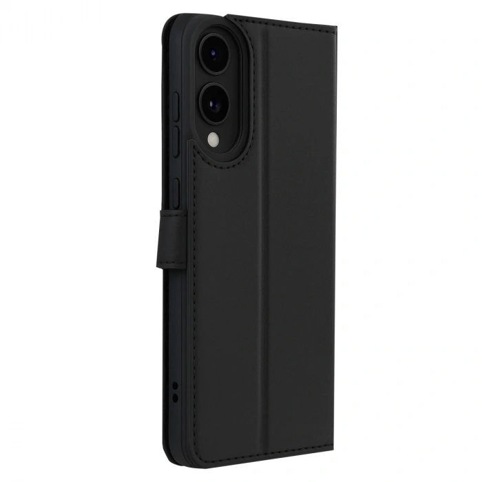 Samsung Galaxy S25 Edge Trend S Plus Kapaklı Kılıf - Siyah