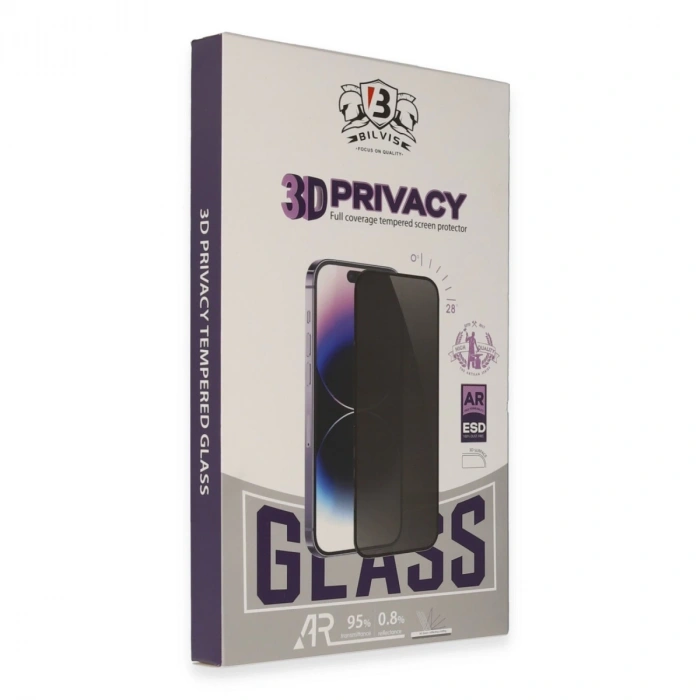 Samsung Galaxy S25 Ultra Bilvis 3d Hayalet Cam Ekran Koruyucu