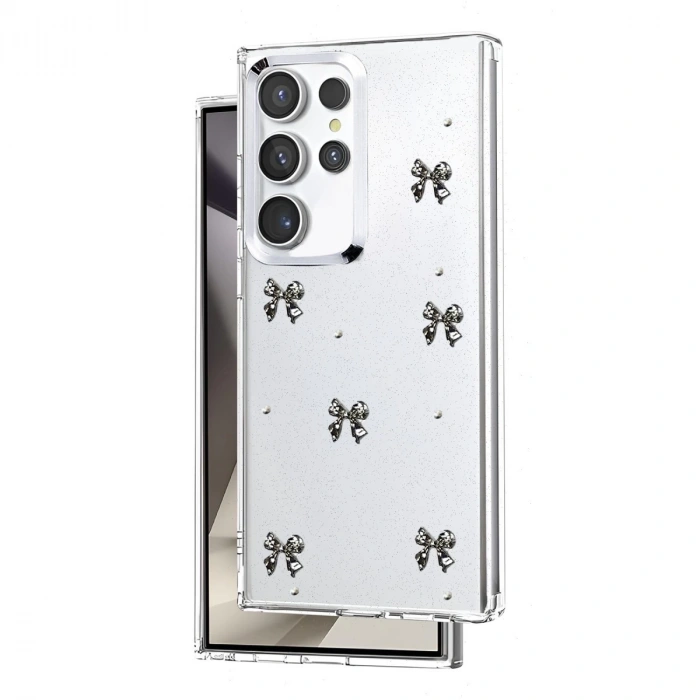 Samsung Galaxy S25 Ultra Fiyonk Desenli Kapak - Desen 5