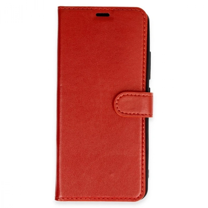 Samsung Galaxy S25 Ultra Kılıf Trend S Plus Kapaklı Kılıf - Kırmızı