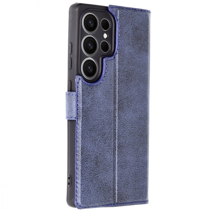 Samsung Galaxy S25 Ultra Kılıf Trend S Plus Kapaklı Kılıf - Lacivert