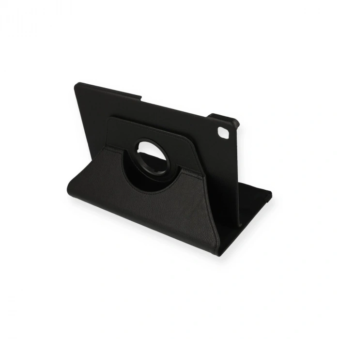 Samsung Galaxy T720 Tab S5e 10.5 Kılıf 360 Tablet Deri Kılıf - Siyah