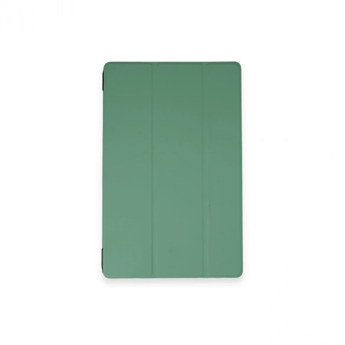 Samsung Galaxy T970 Tab S7 Plus 12.4 Kılıf Tablet Smart Kılıf - Koyu Yeşil