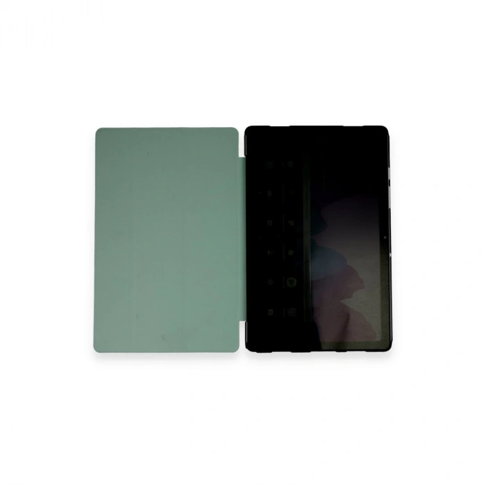 Samsung Galaxy T970 Tab S7 Plus 12.4 Kılıf Tablet Smart Kılıf - Koyu Yeşil