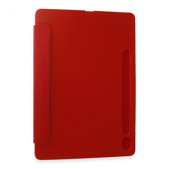 Samsung Galaxy Tab A9 Kılıf Kalemlikli Mars Tablet Kılıfı - Kırmızı