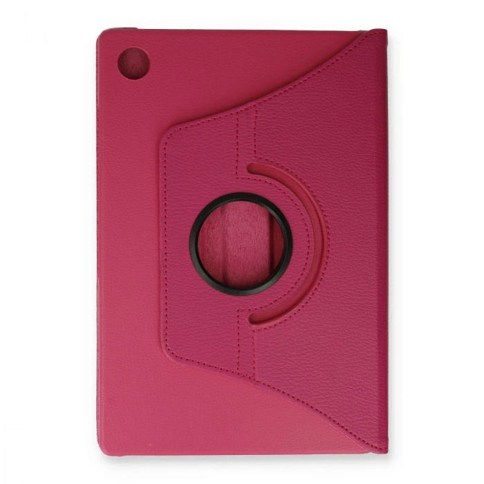 Samsung Galaxy X200 Tab A8 10.5 Kılıf 360 Tablet Deri Kılıf - Pembe