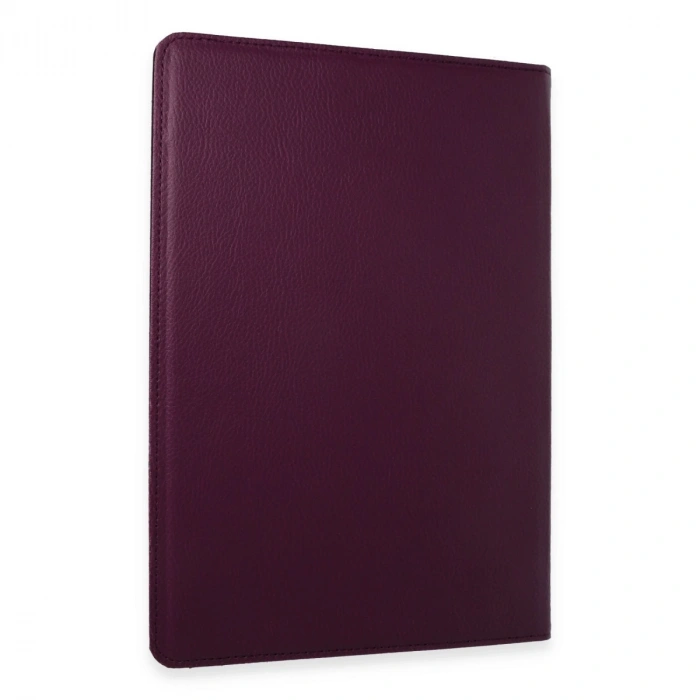 Samsung Galaxy X610 Tab S9 Fe Plus 12.4 Kılıf 360 Tablet Deri Kılıf - Mürdüm