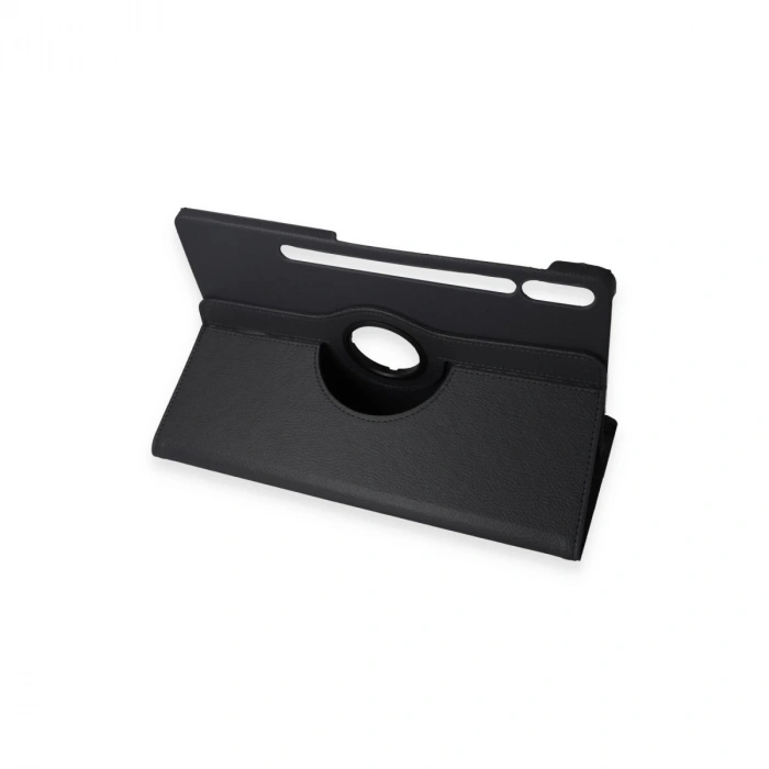 Samsung Galaxy X610 Tab S9 Fe Plus 12.4 Kılıf 360 Tablet Deri Kılıf - Siyah