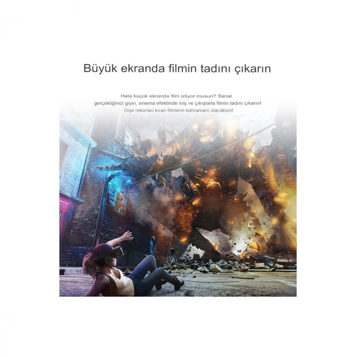 Shinecon Sc-g04e 3d Sanal Gerçeklik Gözlüğü - Siyah