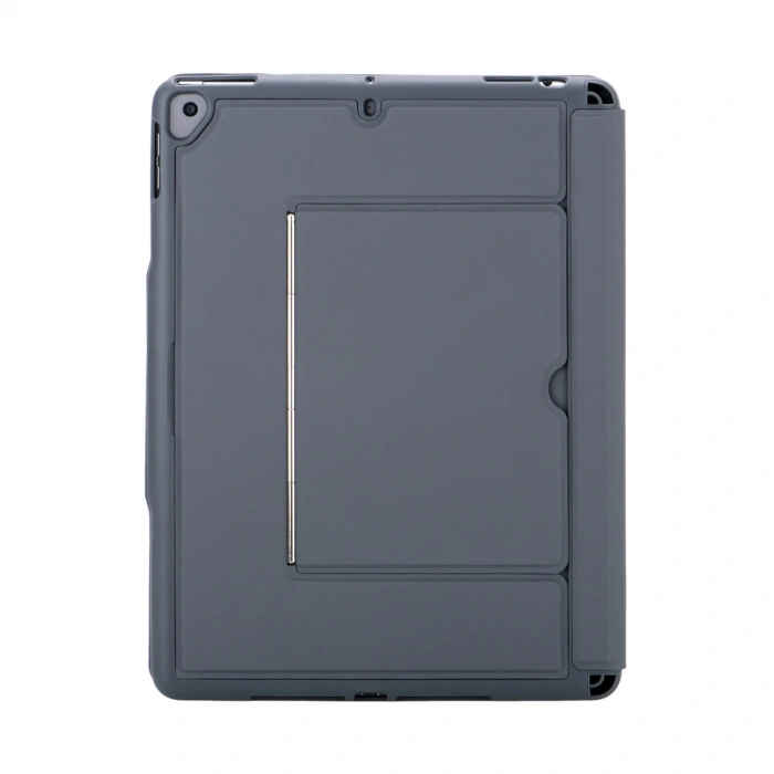 T5506d İpad 10.2 (9.nesil) Kılıf Palermo Ledli Klavyeli Standlı Tablet Kılıfı - Siyah