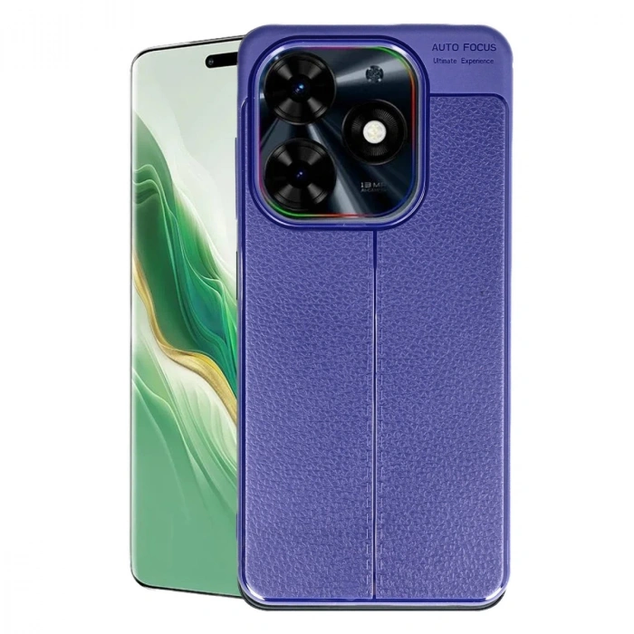 Tecno Spark Go 2024 Kılıf Auto Focus Kapak - Lacivert
