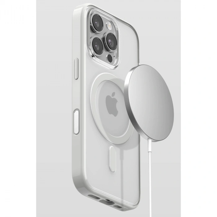 Venco Apple İphone 16 Pro Joly Magsafe Kapak - Beyaz