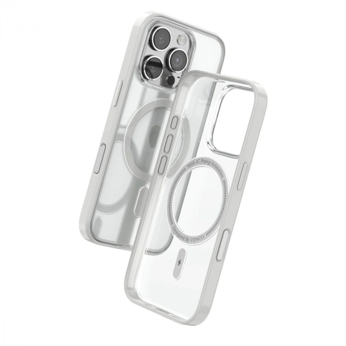 Venco Apple İphone 16 Pro Max Joly Magsafe Kapak - Beyaz