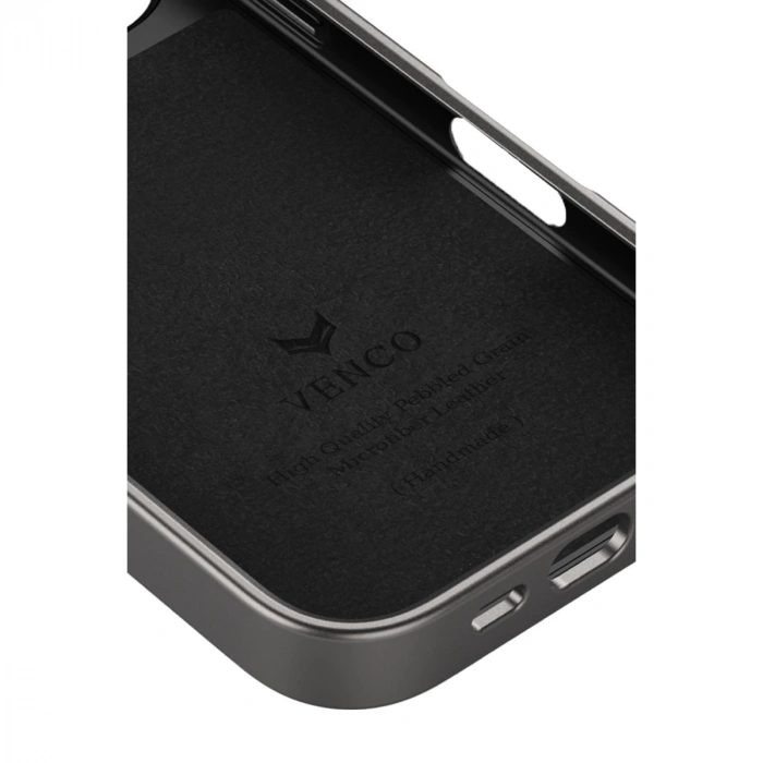 Venco İphone 16 Brand Kapak - Gümüş