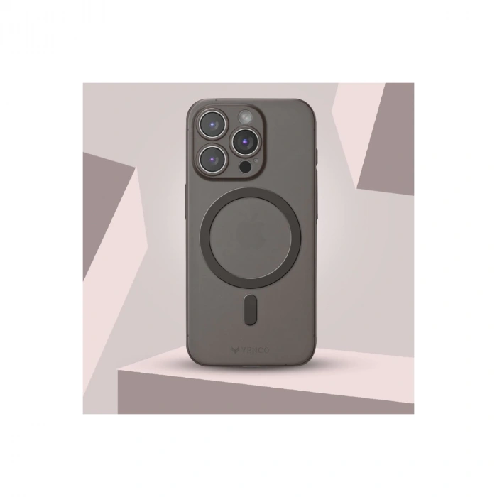 Venco İphone 16 Pro Max Sense Magsafe Kapak - Şeffaf