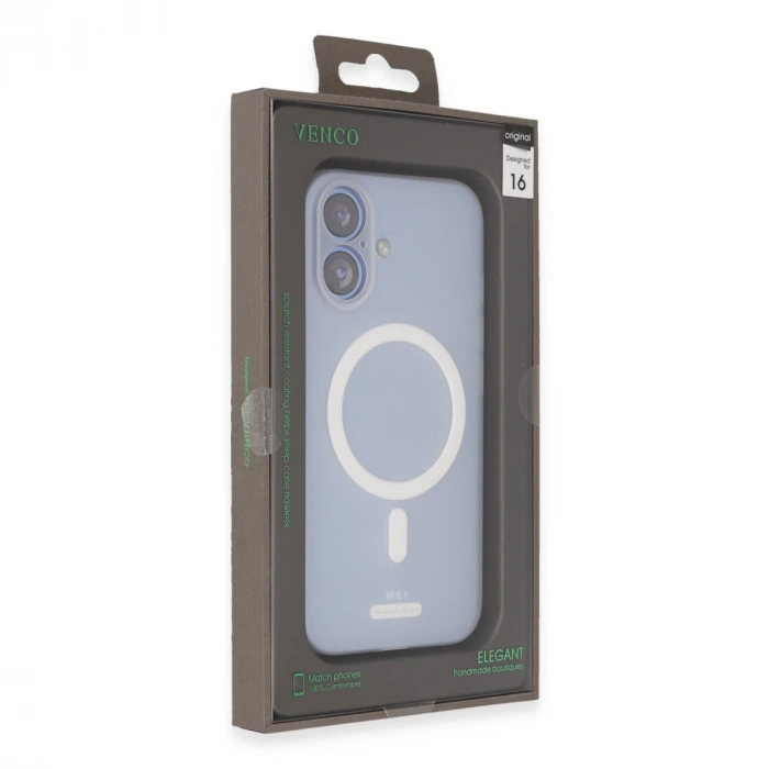 Venco İphone 16 Sense Magsafe Kapak - Şeffaf