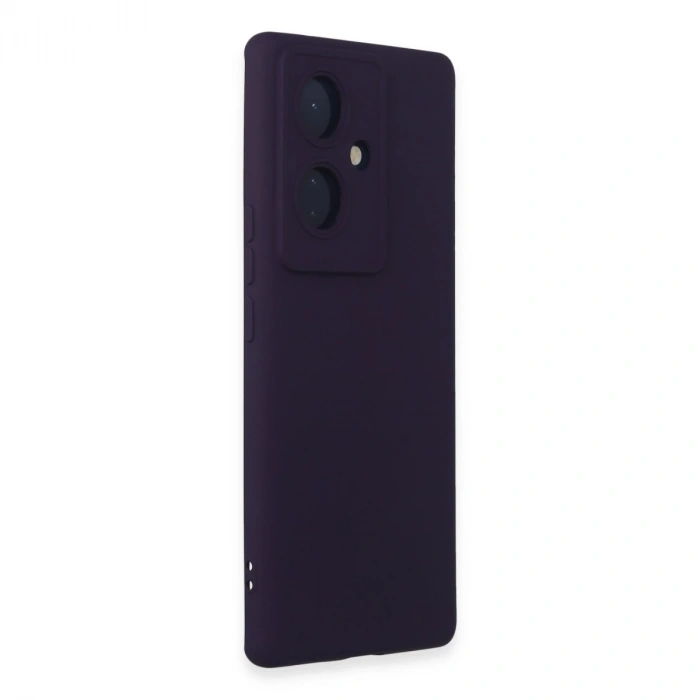 Vivo V29 Lite Kılıf Nano İçi Kadife Silikon - Mor