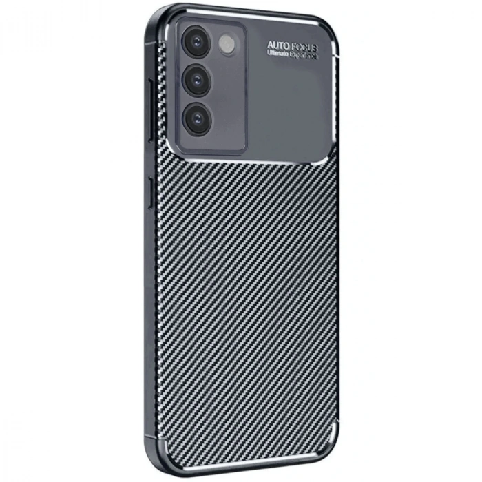 Vivo V30 Lite 4g Kılıf Auto Focus Karbon Kapak - Siyah