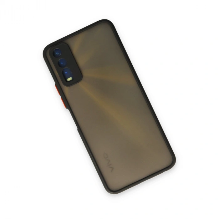 Vivo Y11s Kılıf Montreal Silikon Kapak - Siyah