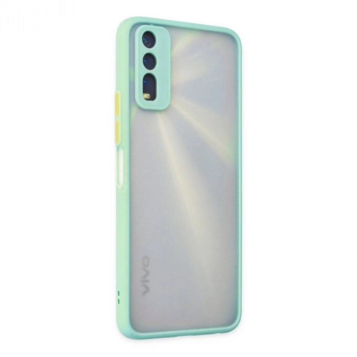Vivo Y11s Kılıf Montreal Silikon Kapak - Turkuaz