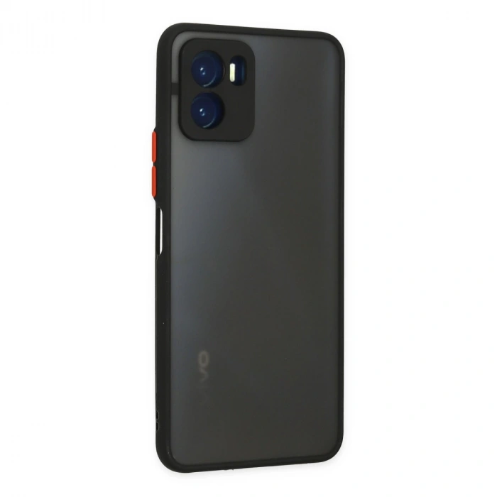 Vivo Y15s Kılıf Montreal Silikon Kapak - Siyah