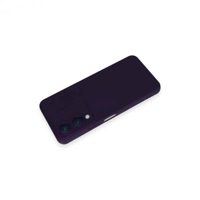 Vivo Y17s Kılıf Nano İçi Kadife Silikon - Mor
