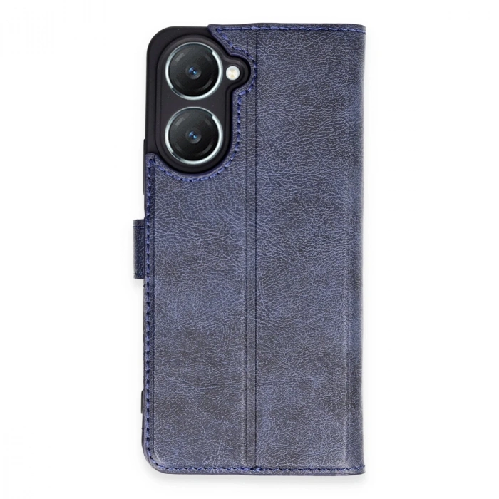 Vivo Y18 Kılıf Trend S Plus Kapaklı Kılıf - Lacivert