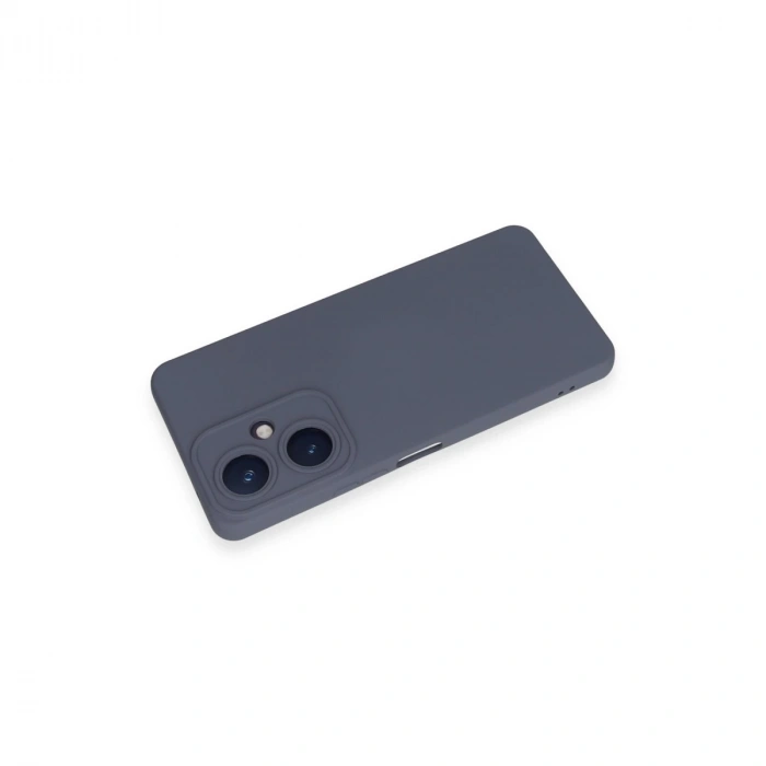 Vivo Y27 Kılıf Nano İçi Kadife Silikon - Gri