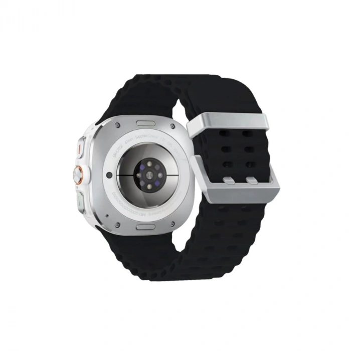 Watch 7 Ultra Kr417 Rug Silikon Kordon - Siyah