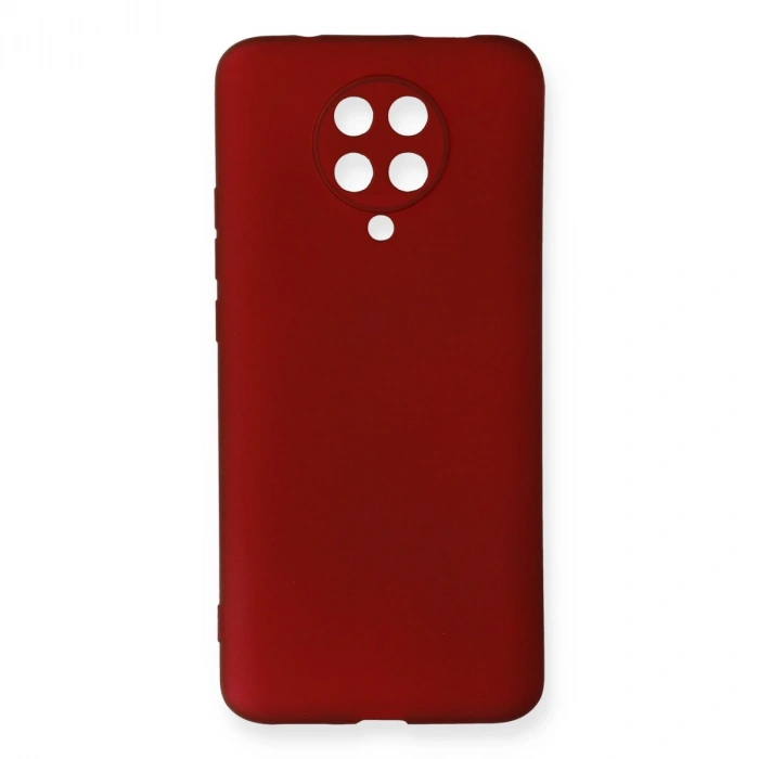 Xiaomi K30 Pro Kılıf First Silikon - Bordo