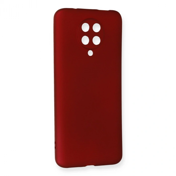 Xiaomi K30 Pro Kılıf First Silikon - Bordo