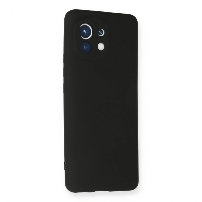 Xiaomi Mi 11 Kılıf First Silikon - Siyah