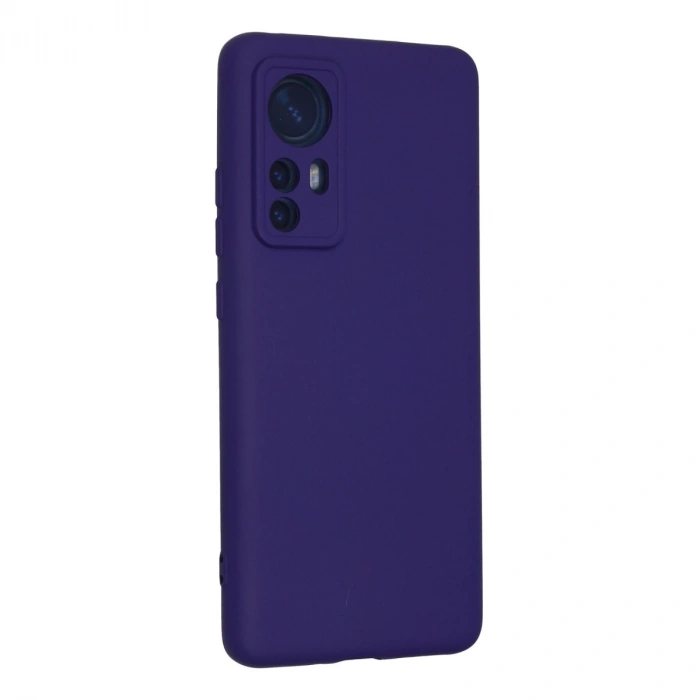 Xiaomi Mi 12 Kılıf Nano İçi Kadife Silikon - Mor