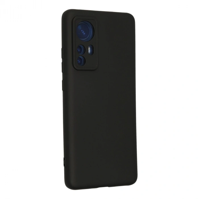 Xiaomi Mi 12 Kılıf Nano İçi Kadife Silikon - Siyah