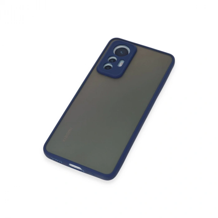 Xiaomi Mi 12 Lite Kılıf Montreal Silikon Kapak - Lacivert