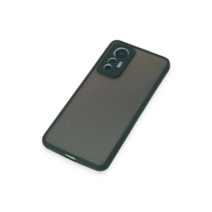 Xiaomi Mi 12 Lite Kılıf Montreal Silikon Kapak - Yeşil