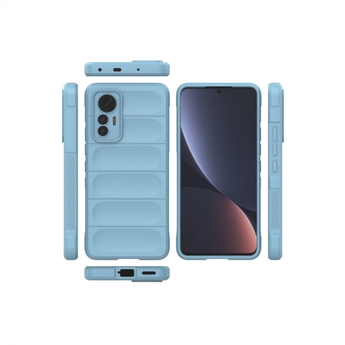 Xiaomi Mi 12 Lite Kılıf Optimum Silikon - Sky Blue