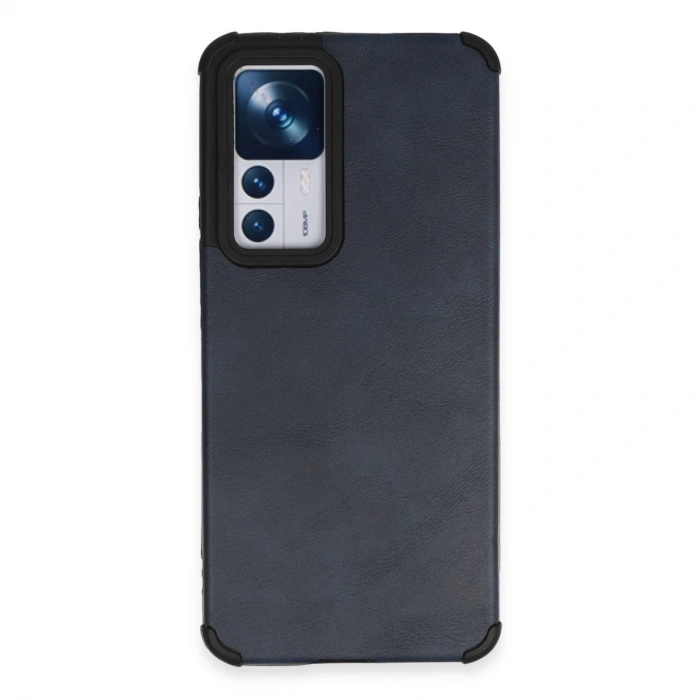 Xiaomi Mi 12t Kılıf Loop Deri Silikon - Lacivert