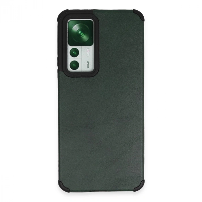 Xiaomi Mi 12t Kılıf Loop Deri Silikon - Yeşil