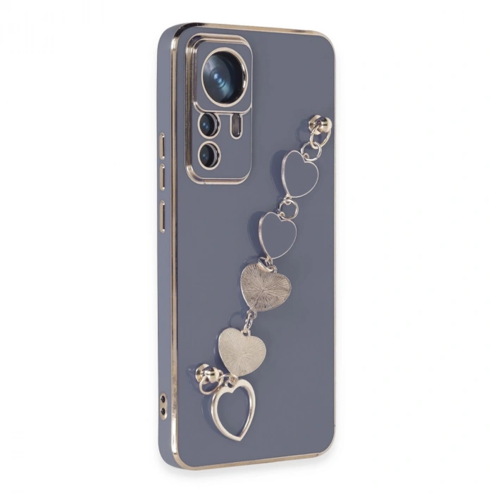 Xiaomi Mi 12t Pro Kılıf Esila Silikon - Gri