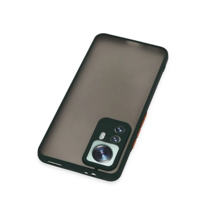 Xiaomi Mi 12t Pro Kılıf Montreal Silikon Kapak - Yeşil