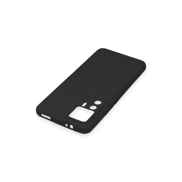 Xiaomi Mi 12t Pro Kılıf Nano İçi Kadife Silikon - Siyah